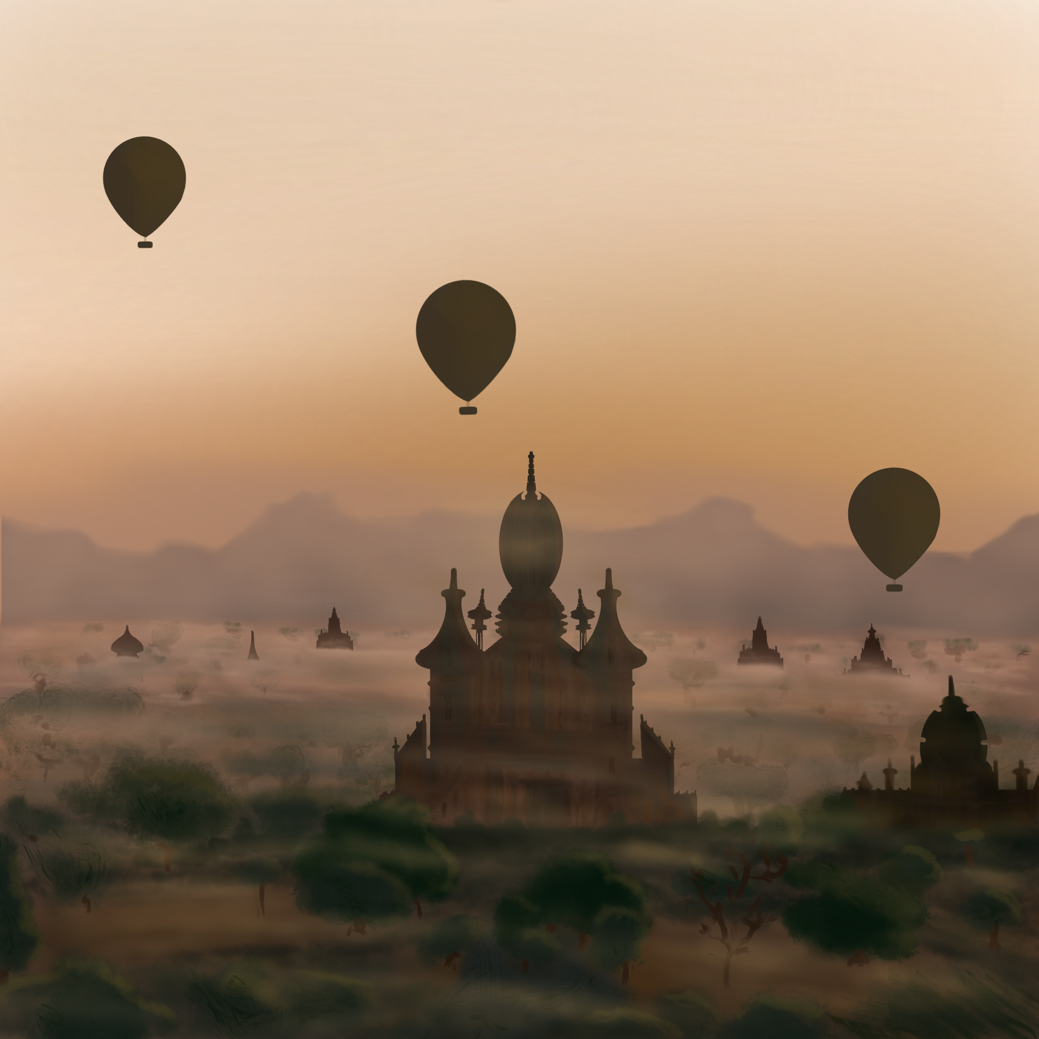 Full size art work by BoHoFo